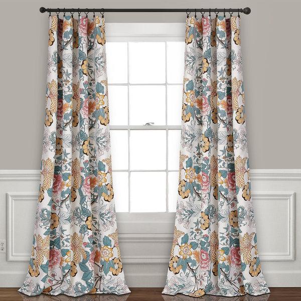 Lush Décor Sydney Light Filtering Window Curtain Panel Set
