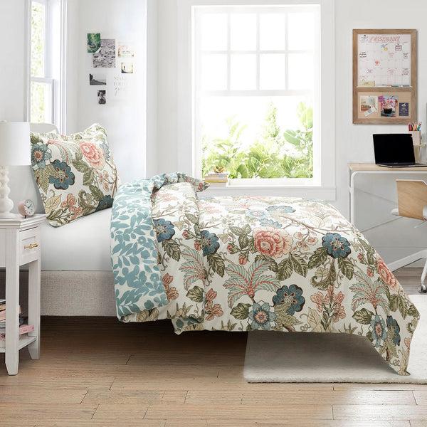 Lush Décor Sydney Reversible Cotton Duvet Cover Set