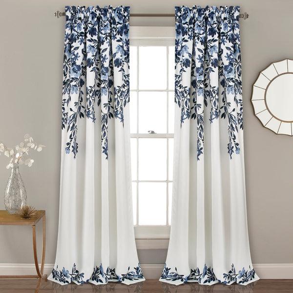 Lush Décor Tanisha Light Filtering Window Curtain Panel Set
