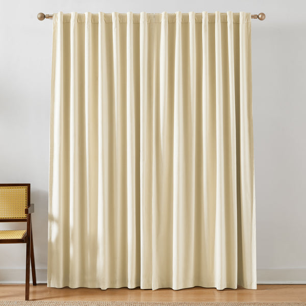 Lush Décor Terran Velvet Blackout Window Curtain Panels