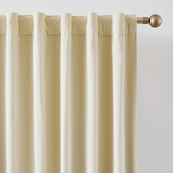 Lush Décor Terran Velvet Blackout Window Curtain Panels