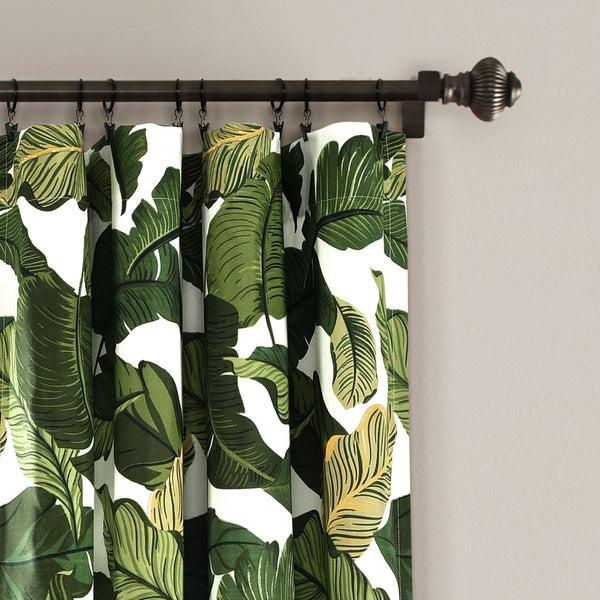 Lush Décor Tropical Paradise Window Curtain Panel Set