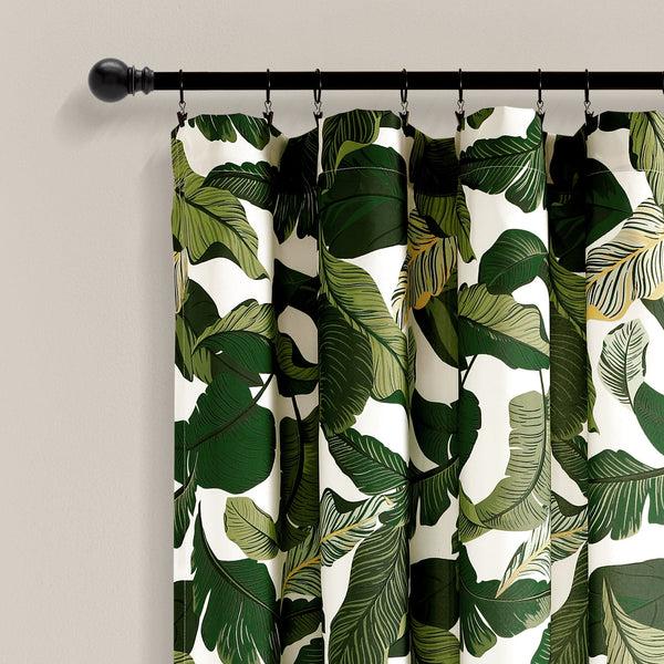 Lush Décor Tropical Paradise Window Curtain Panel Set