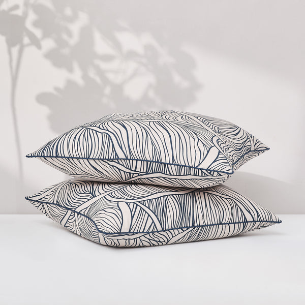 Lush Décor Umbra Bloom Reversible Decorative Pillow Cover Set