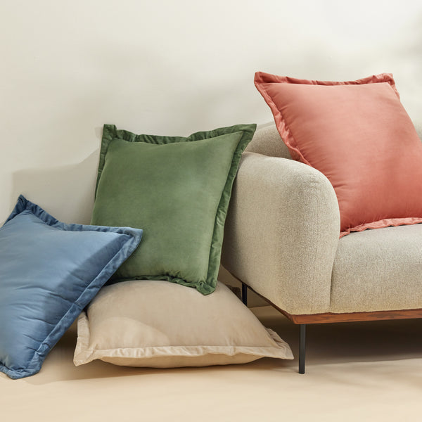 lush décor Velvet Dreams Euro Sham Cover 2 Piece Set