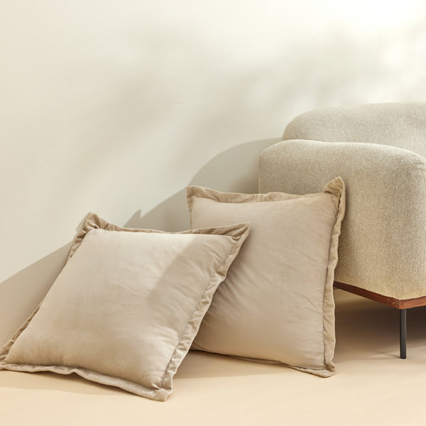 Lush Décor Velvet Dreams Euro Sham Cover 2 Piece Set