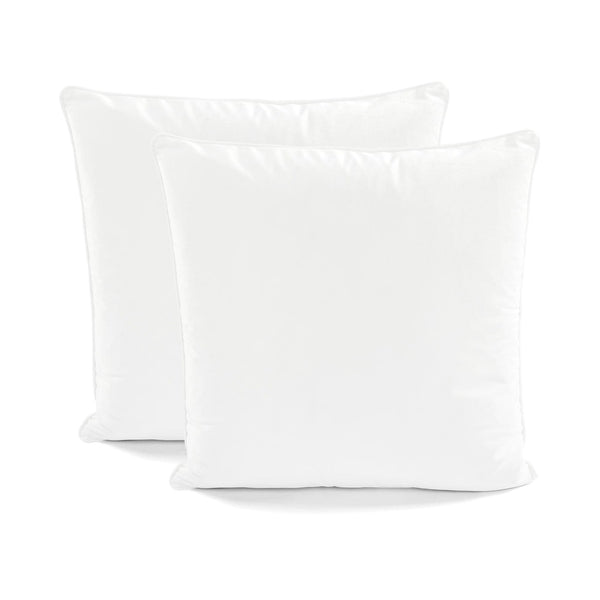 Lush Décor Velvet Solid Decorative Pillow Cover 2-Pack Set