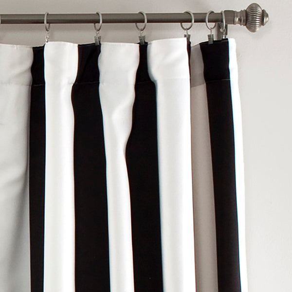 Lush Décor Wilbur Stripe Light Filtering Window Curtain Set