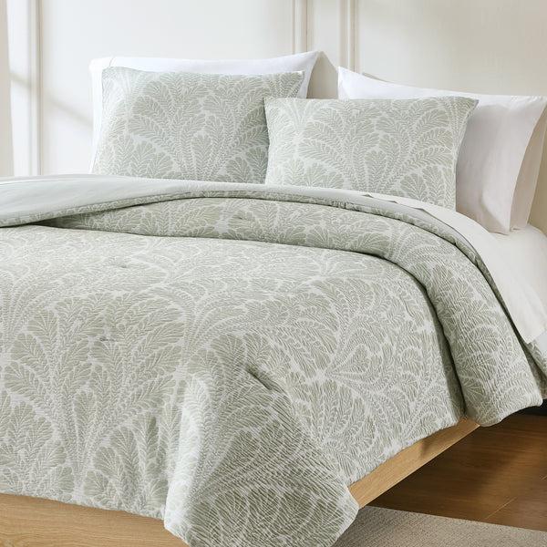 Lush Décor Willow Garden Restorative Gauze Jacquard Comforter Set