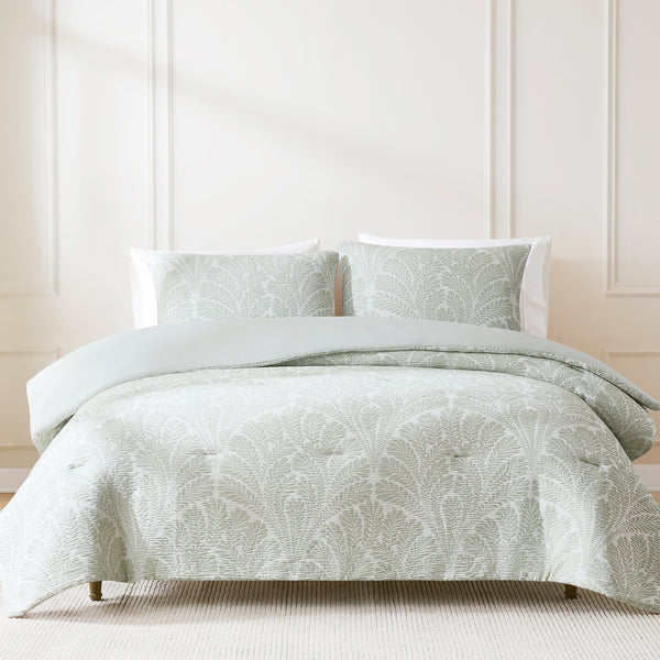 lush décor Willow Garden Restorative Gauze Jacquard Comforter Set