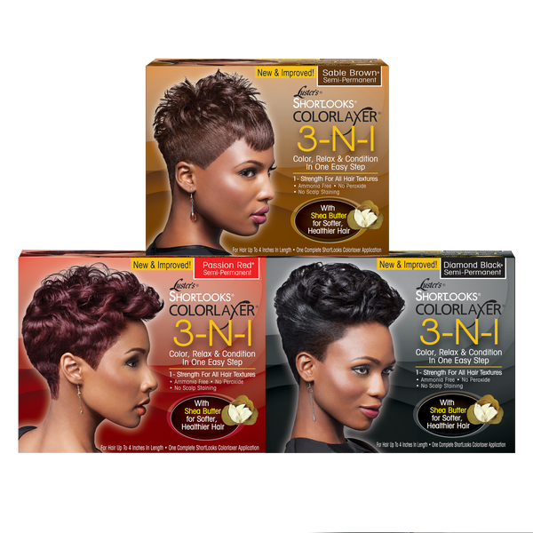 luster's LUSTER’S SHORTLOOKS COLORLAXER