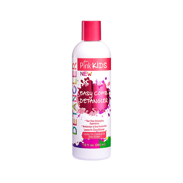 luster's PINK KIDS EASY COMB DETANGLER