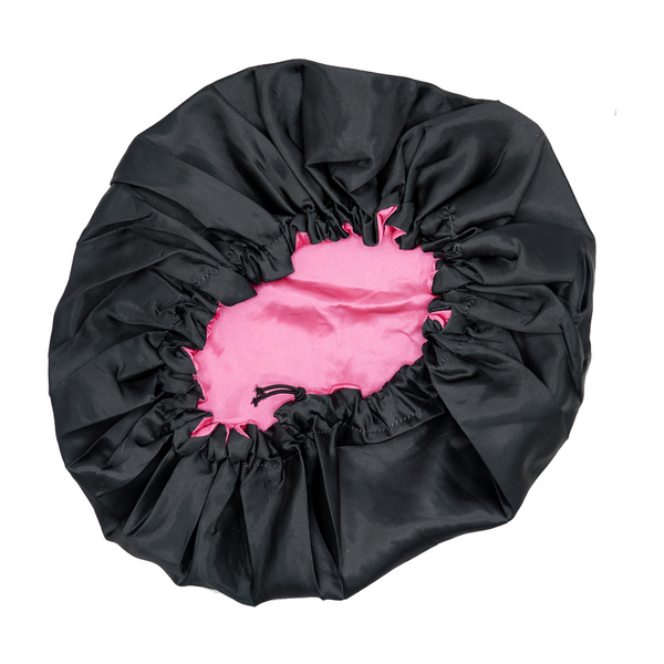 Luster's Pink Satin Bonnet