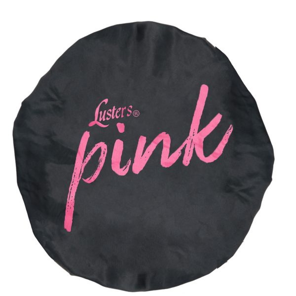 Luster's Pink Satin Bonnet
