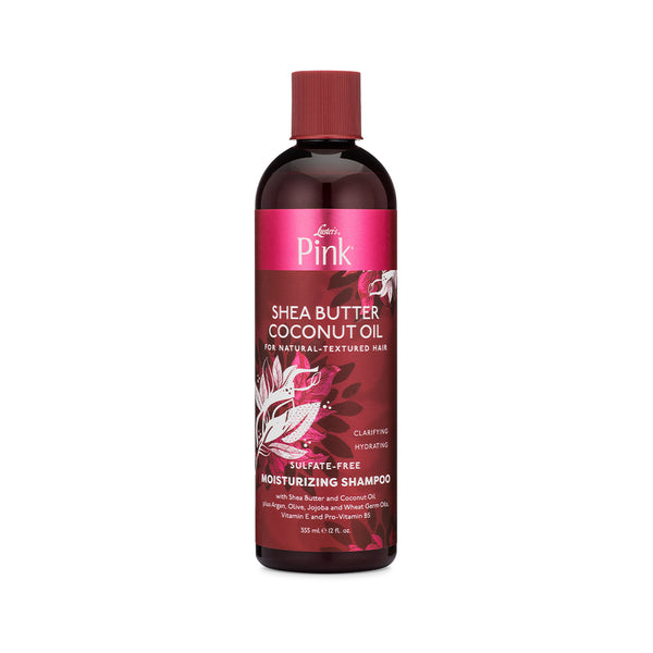 luster's PINK SHEA BUTTER COCONUT OIL SULFATE-FREE MOISTURIZING SHAMPOO