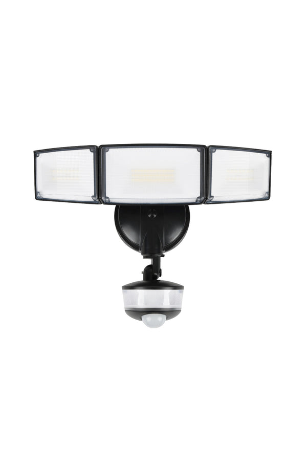 Lutec 8 PACKS LUTEC-74W 7000 Lumen Motion Sensor Outdoor Lights 5000K Daylight IP65 Waterproof Flood Lights Outdoor With Night Light Dusk To Dawn Motion Detector Security Lights For Outside Garage Yard-Black
