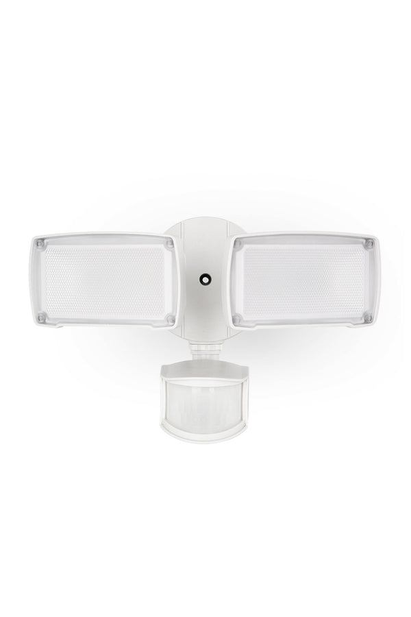 lutec 8 PACKS LUTEC-ALDI 3500LM 5000K 38W LED 180°Motion Activated D2D Dual-Head Floodlight