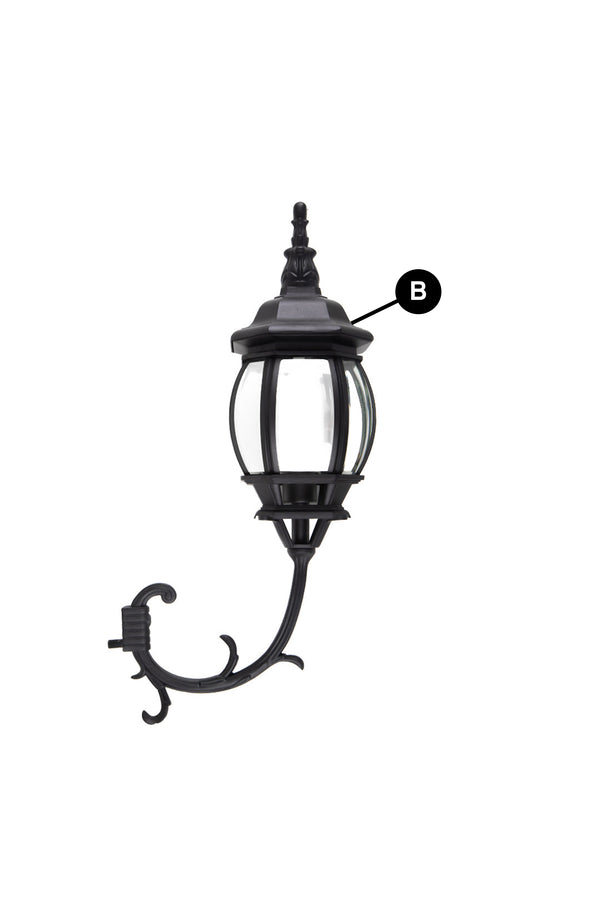 lutec Cover for Item #7120314012/7120314053 Replacement PartB