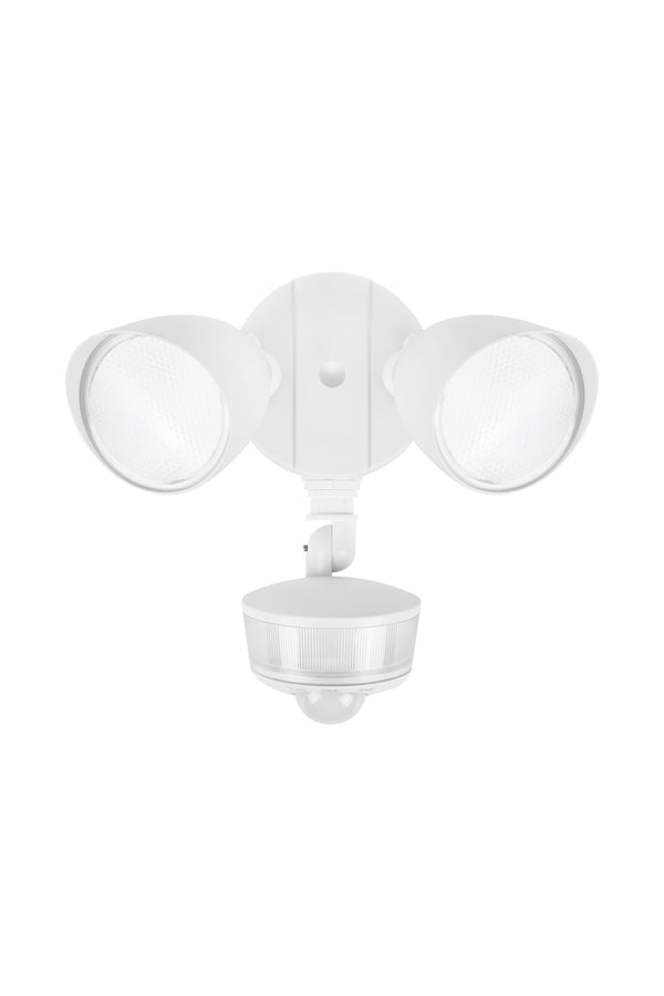 lutec LUTEC 34W 3000 Lumen Motion Sensor Outdoor Lights 5000K Daylight IP65 Waterproof Flood Lights Outdoor with Night Light Dusk to Dawn Motion Detector Security Lights for Outside Garage Yard-White