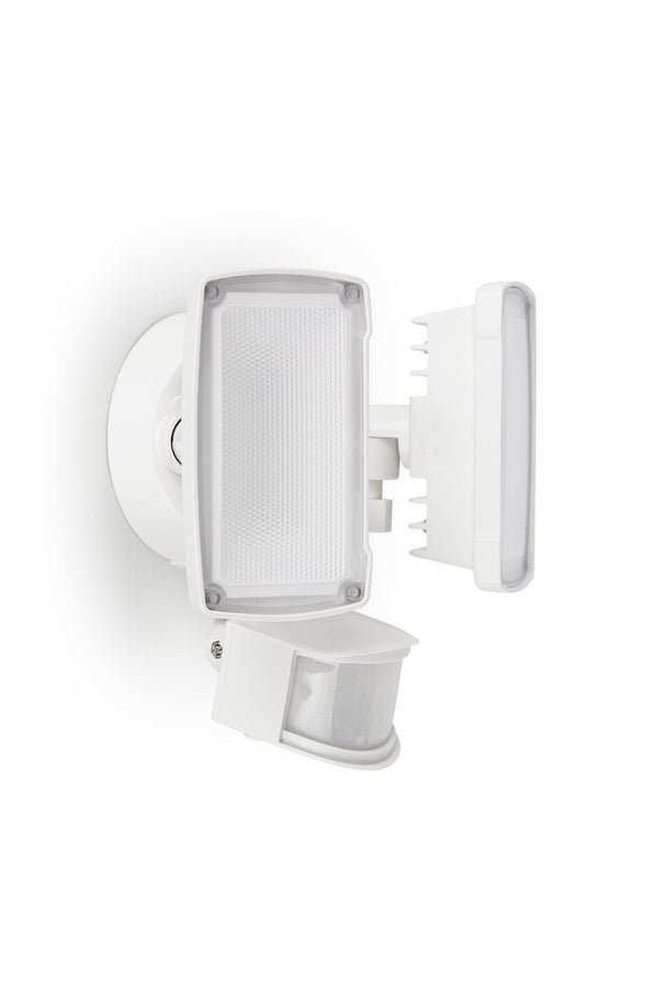 Lutec LUTEC-ALDI 3500LM 5000K 38W LED 180°Motion Activated D2D Dual-Head Floodlight