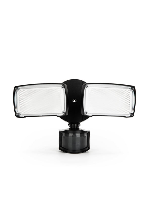 lutec LUTEC-ALDI 3500LM 5000K 38W LED 180°Motion Activated D2D Dual-Head Floodlight