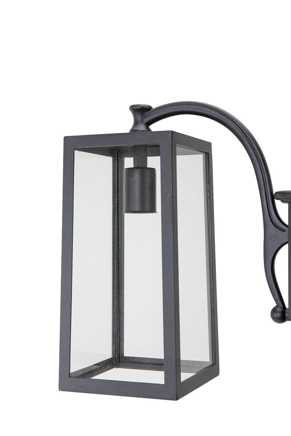 Lutec LUTEC-HIGH POST 3-Head Die-Cast Aluminum LED Outdoor Hard Wired Street Light (Head & Pole) Black