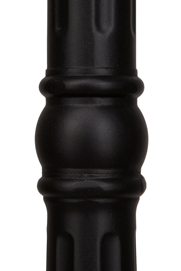 Lutec LUTEC-LONDON Single Head Die-Cast Aluminum LED Outdoor Solar Powered Street Light (Head & Pole) 300LM Up To 8hour Runtime 2700K