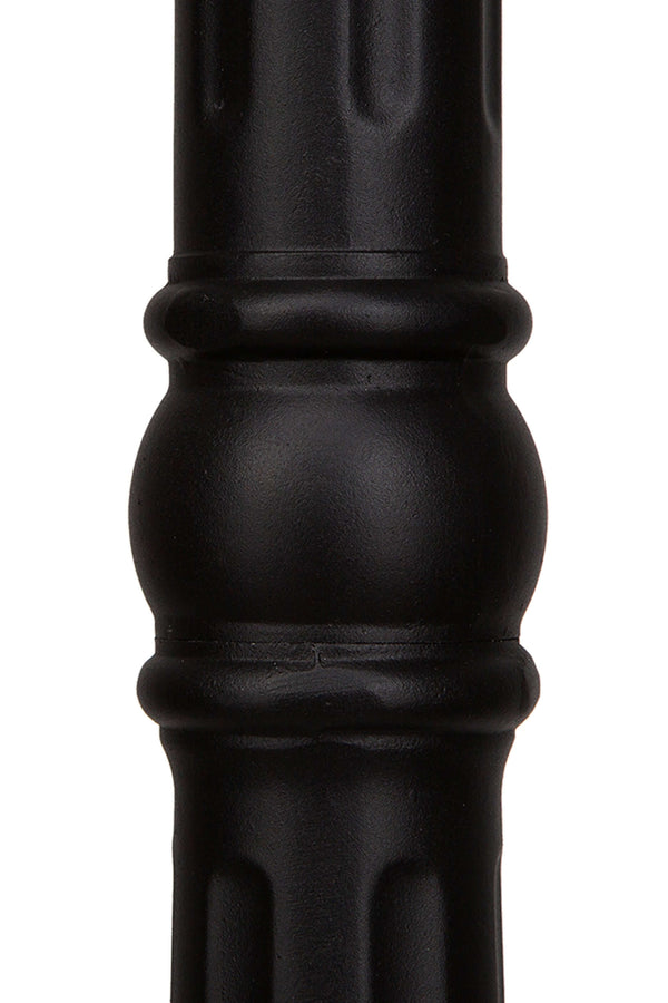 Lutec LUTEC-LONDON Single Head Die-Cast Aluminum LED Outdoor Solar Powered Street Light (Head & Pole) 300LM Up To 8hour Runtime 2700K