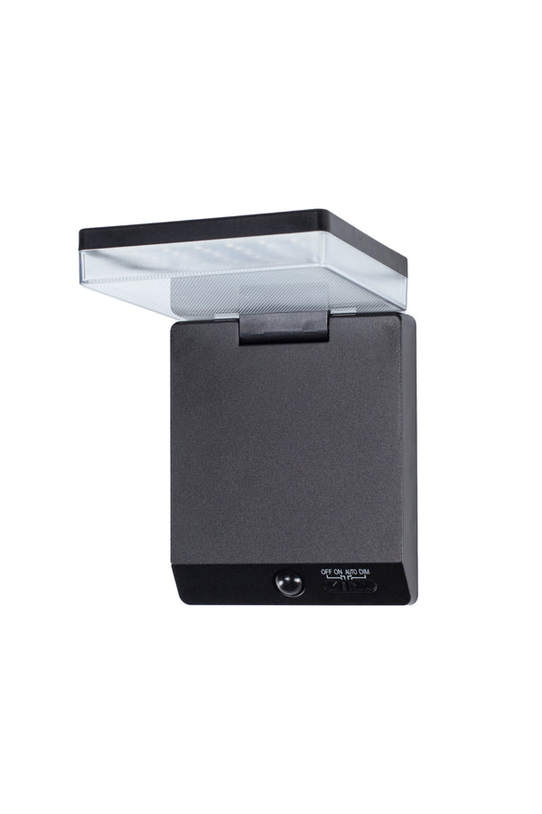 lutec LUTEC MOZE - Solar Outdoor Wall Light Motion Sensor with 3 Lighting Modes 8W 1000LM 4000K Dusk to Dawn Waterproof Wireless lutec LUTEC MOZE - Solar Outdoor Wall Light Motion Sensor with 3 Lighting Modes 8W 1000LM 4000K Dusk to Dawn Waterproof Wireless