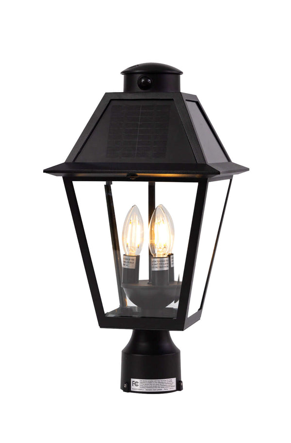 lutec LUTEC Outdoor Solar Lamp Post Light with Motion Sensor Dusk to Dawn Waterproof Pole Light Head with Three Modes Exterior Black Solar Powered Fence Post Light Fixtures for Outside lutec LUTEC Outdoor Solar Lamp Post Light with Motion Sensor Dusk to Dawn Waterproof Pole Light Head with Three Modes Exterior Black Solar Powered Fence Post Light Fixtures for Outside