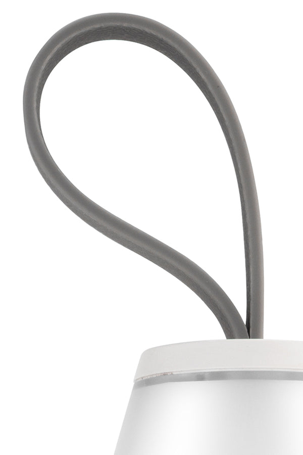 Lutec LUTEC-PEPPER Rechargeable LED Portable Outdoor Light 2.9W 190LM 3000K Dimmable RGB USB Cable Included