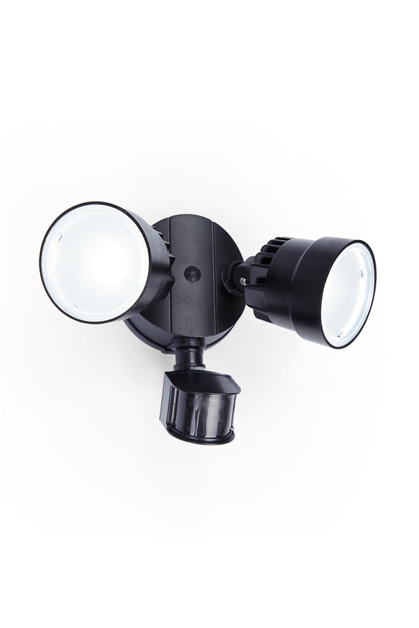 lutec LUTEC-Shrimp 1130LM 5200K 13.5W LED 110°Motion Activated D2D Dual-Head Floodlight