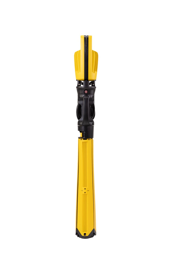 Lutec LUTEC Work Light With Stand 10000 Lumen Dual-Head LED Work Light With Telescoping Tripod Portable Corded LED Job Site Lighting 5000K 100W Indoor Outdoor Lighting