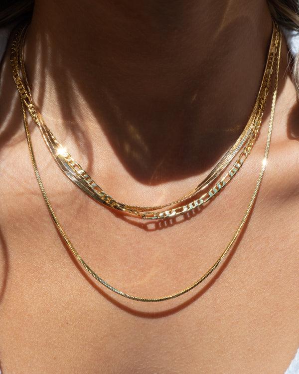 Luv Aj Cecilia Chain Necklace- Gold