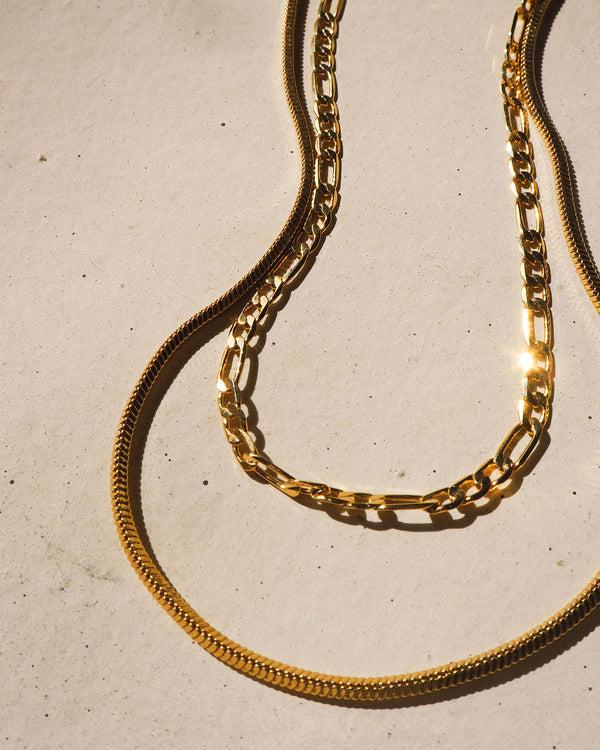 Luv Aj Cecilia Chain Necklace- Gold