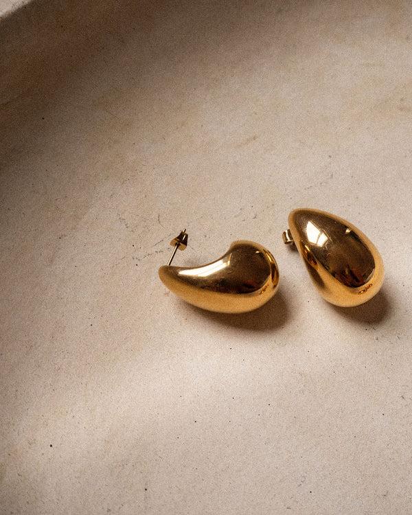 Luv Aj Gia Hoops- Gold