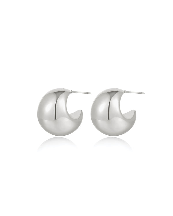 luv aj Lucia Hoops- Silver