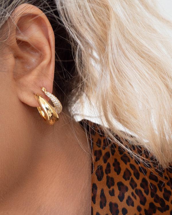 Luv Aj Marbella Hoops- Silver