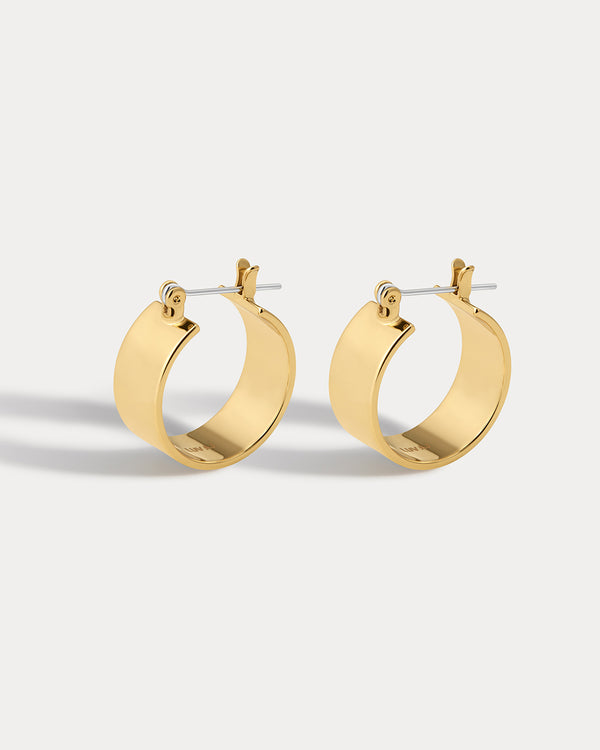 luv aj Positano Hoops- Gold