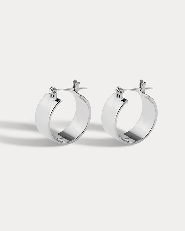 luv aj Positano Hoops- Silver