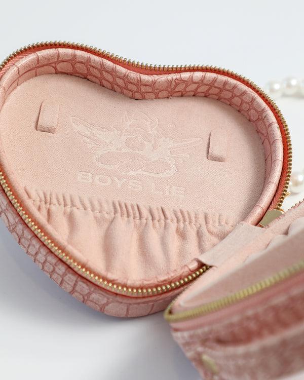 Luv Aj The Boys Lie Heart Jewelry Case