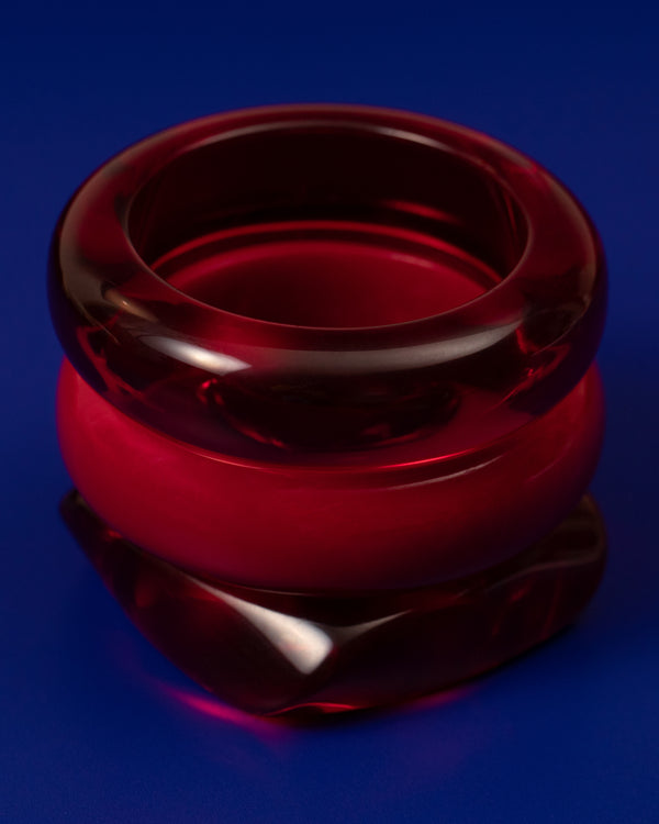 Luv Aj The Formentera Bangle Set- Red