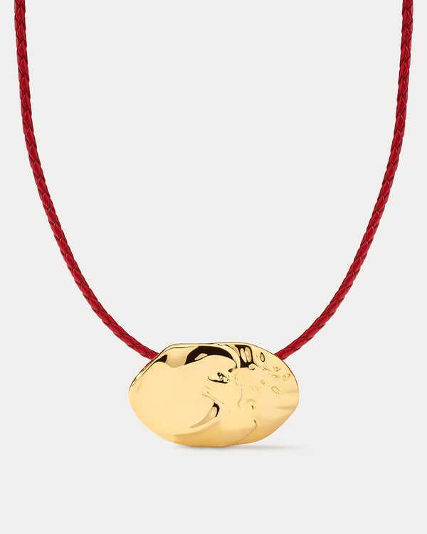 luv aj The Granada Disc Necklace