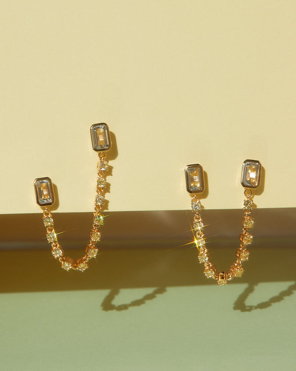 Luv Aj The Green Amethyst Estelle Studs