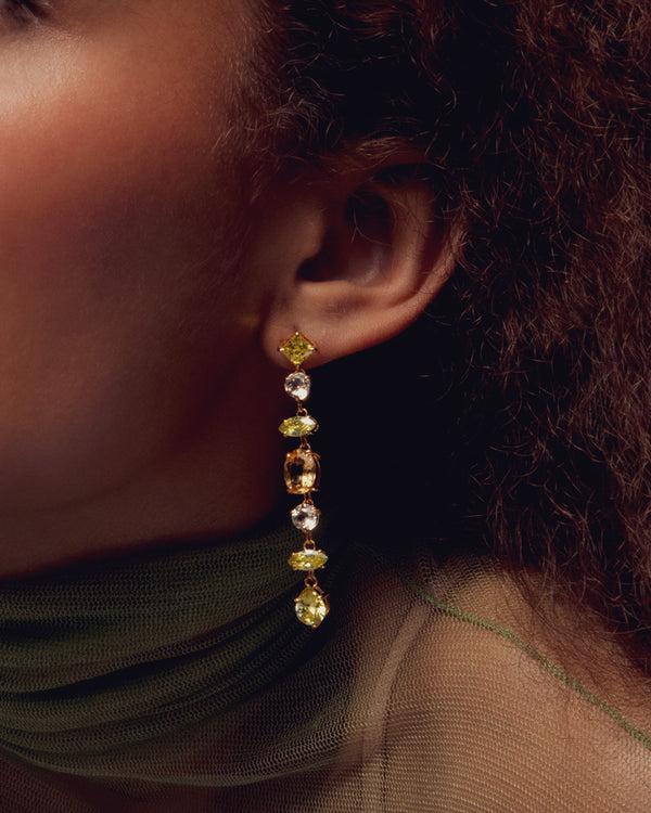 Luv Aj The Isabella Drop Earrings