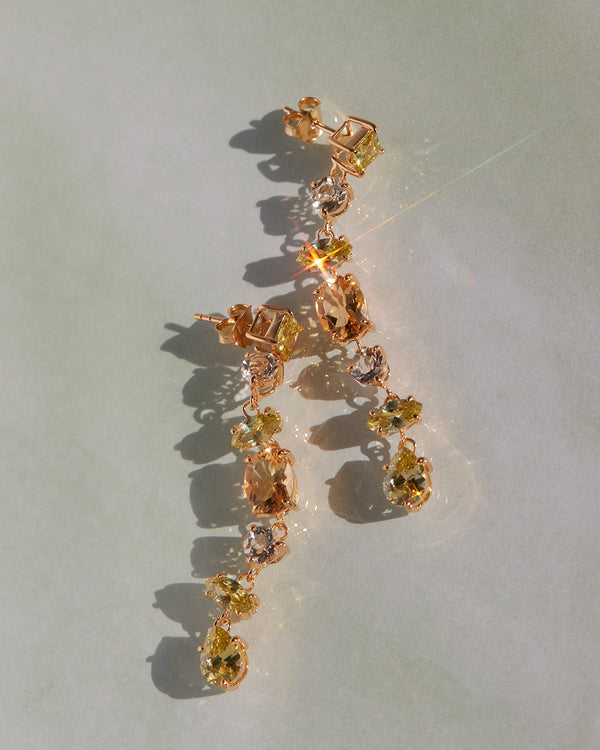 Luv Aj The Isabella Drop Earrings