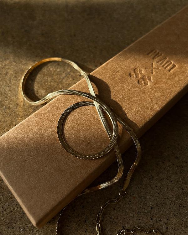 Luv Aj The Mercer Belly Chain- Silver