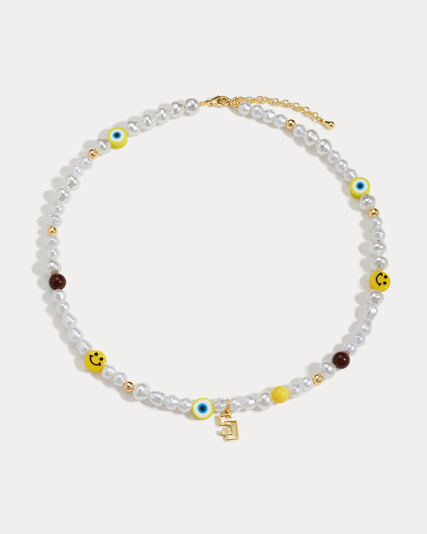 Luv Aj The MLB Pearl Charm Necklace