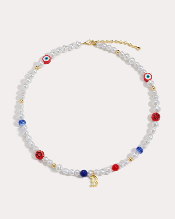 Luv Aj The MLB Pearl Charm Necklace