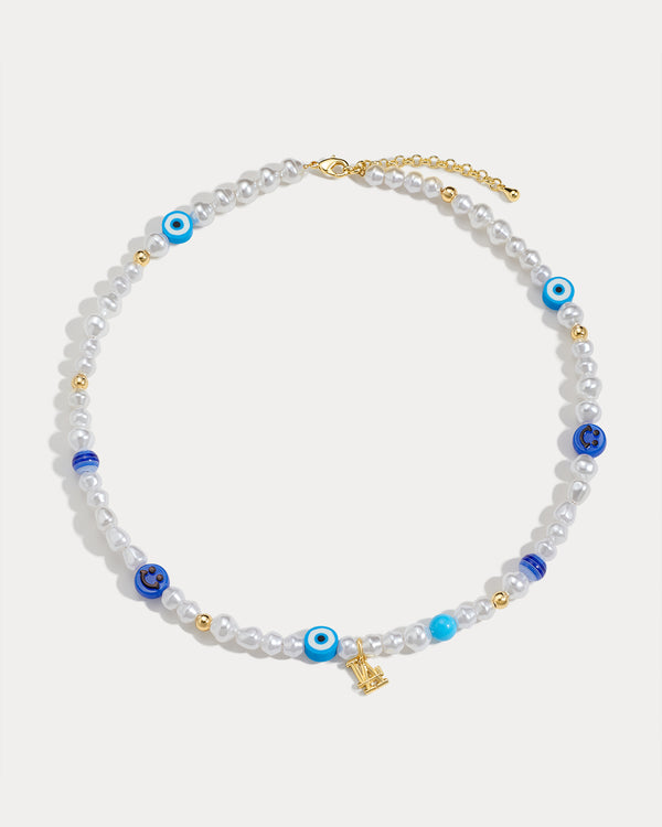 luv aj The MLB Pearl Charm Necklace